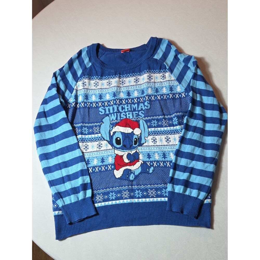 Disney Lilo And Stitch Christmas Sweater Size S